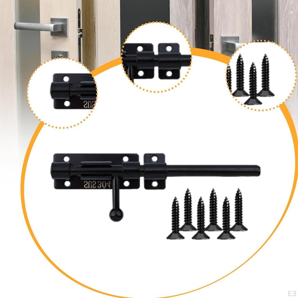 Barrel Bolt Latch for Home Use On Fences And Doors