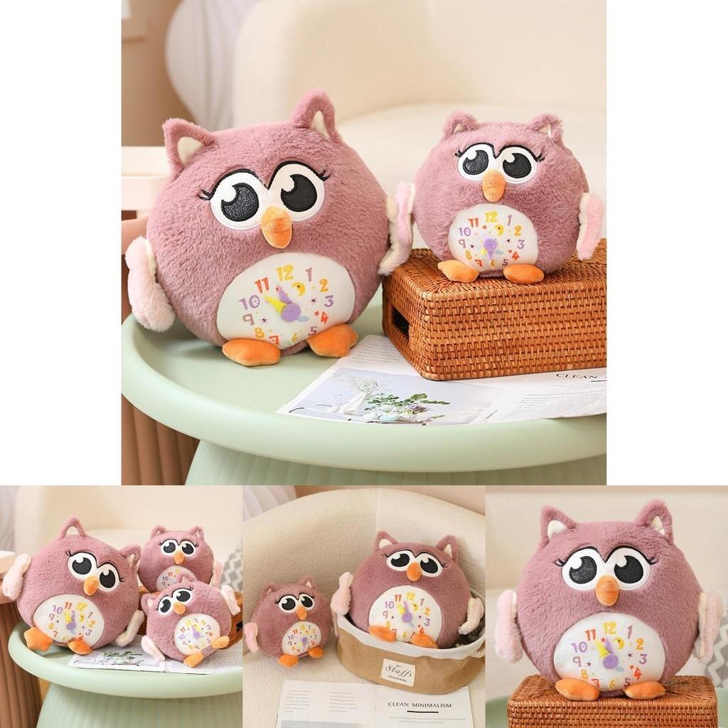 Милая плюшевая игрушка-сова, короткий плюш, мягкая игрушка