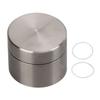 Stainless Steel Sealing Case Tea Leaf Canister Container Can Mini Portable Box for Home OfficeS