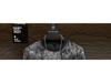 Men's Trendy Glitter Ripped Hoodie: Casual Round Neck Long Sleeve Shirt for Spring/Autumn