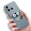 Мультяшный F-Futuramas черный чехол для Xiaomi Redmi 11 Prime 11A 12C 13C A1 A2 Plus A3 12 4G 10 13R 5G 9A 10A 9C 10C 9i 12R Note 9T