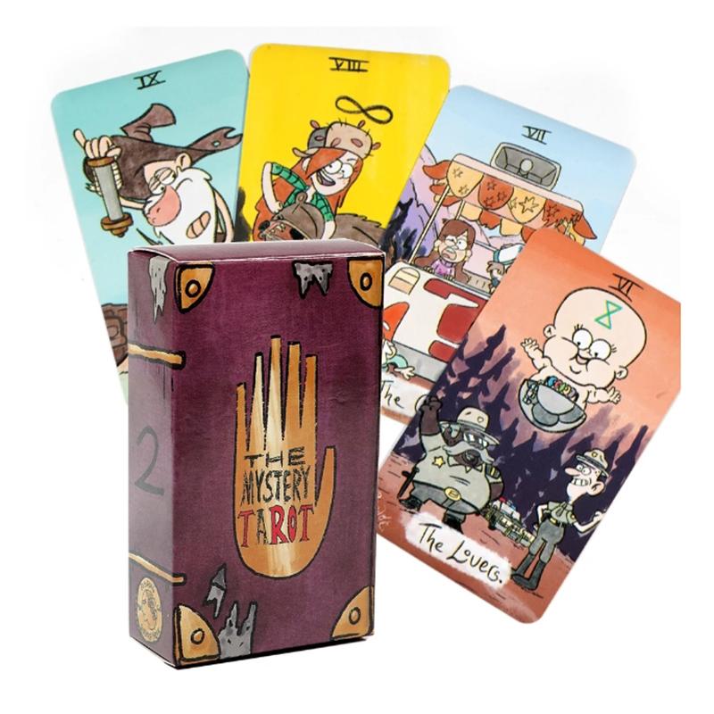 Колода карт «Таро Тайны» Gravity Falls, 78 карт, колода «Ведьмино Таро для начинающих»
