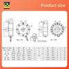 Датчик силы с усилителем-передатчиком, весовой датчик, подходит для весов с радиусом действия HX711-50, 100, 200, 300, 500 кг, 1 т, 2 т