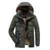 Autumn and Winter New Cashmere Thickened Plus-size Men's Cotton-padded Jacket Long Plus-size Warm Cotton-padded Jacket