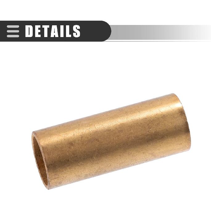 Motoforti Universal Leaf Spring Bushing Kit, 9/16" x 11/16" x 1-3/4", Wear Resistant, Bronze, Brass Tone, 4 Pcs