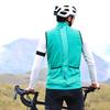 Wosawe Cycling Windbreaker Men Bicycle Vest Sleeveless Cycling Jacket Reflective Gilet Outdoor Sports Running Top