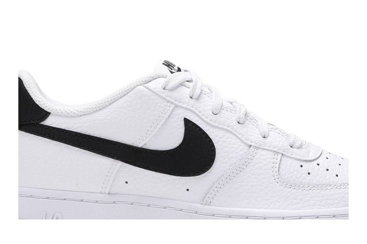 Nike Air Force 1 Низкий Белый Черный (GS)