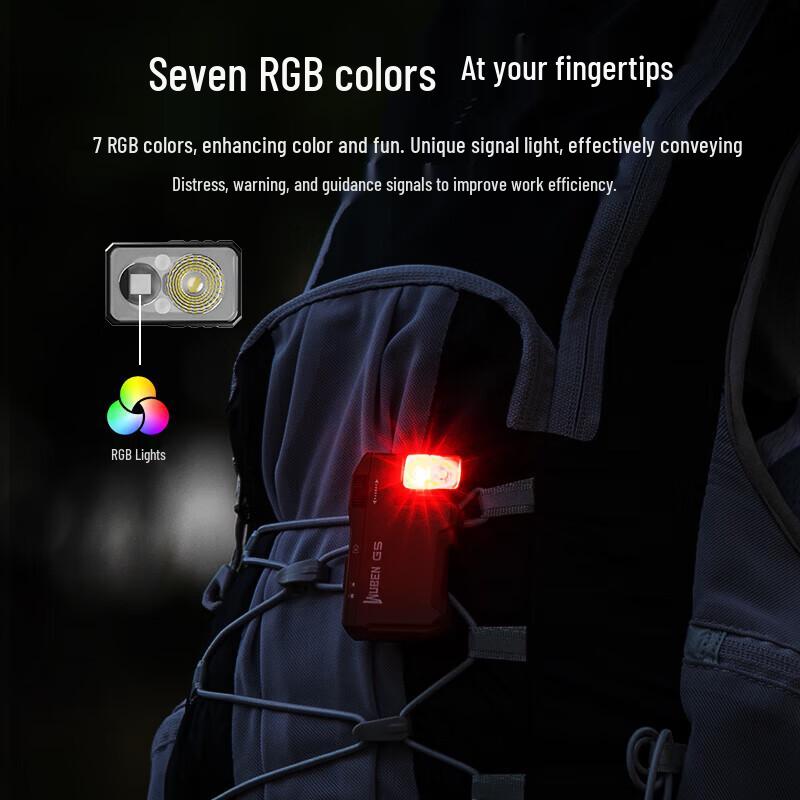 Wuben G5 9-я годовщина Ограниченная серия RGB EDC Фонарик