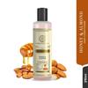 KHADI NATURAL Кондиционер для волос с медом и миндалем 210 мл Контроль над пушистостью Усиление блеска Для всех типов волос