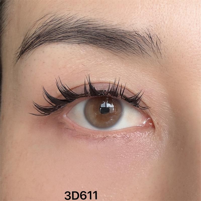 2026 New No Glue Magnetic Eyelashes Eyelash Thick Volume Arabic Style Lashes with Packaging Box