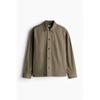 H M Regular Fit Twill oversHirt kHaki Green