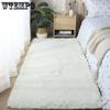 Плюшевый ковер, украшение для гостиной, пушистый ковер, толстые ковры для спальни, противоскользящие напольные мягкие коврики для отдыха, однотонные большие ковры для пола