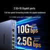 Ugreen CM753-15811 2,5G 5-портовый + 10G SFP+ Веб-управляемый сетевой коммутатор