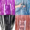 Transform Your Home Into A Party Venue With Laser Rain Curtain Foil Metal Wire Background