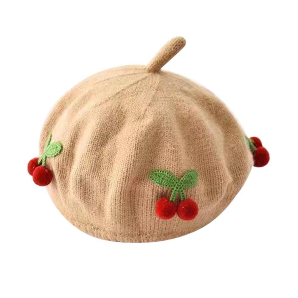 Knit Bonnet Kids Knitted Hats Fashion Autumn Winter Children Hat Newborn Toddler