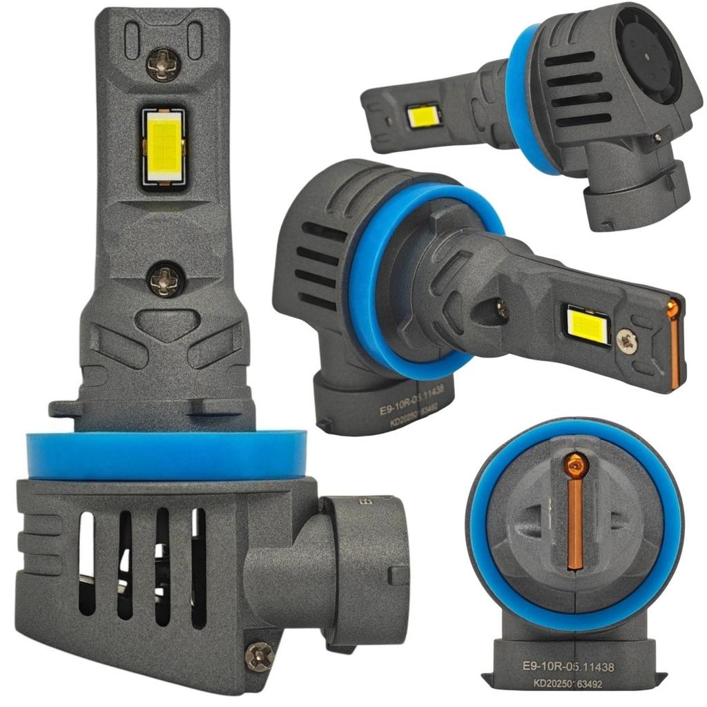 2 Pcs H8 LED Bulbs 9V-32V CANBUS CSP 8000lm Strong White Off-Road