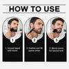 Black Beard Pen Set: Precise Coloring, Long-Lasting, Color-Enhancing, Smooth Strokes, Complete Package - Comprehensive Beard Pen Set