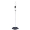 Kikutani Microphone Stand Straight Type Height 827~1,500mm MS-150 Chrome