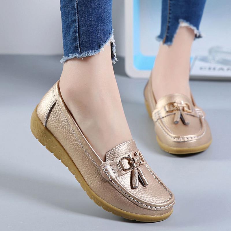 Fashion Women Shoes Women Sports Shoes With Low Heels Loafers Slip On Casual Sneaker Zapatos Mujer White Shoes Female Sneakers Tennis