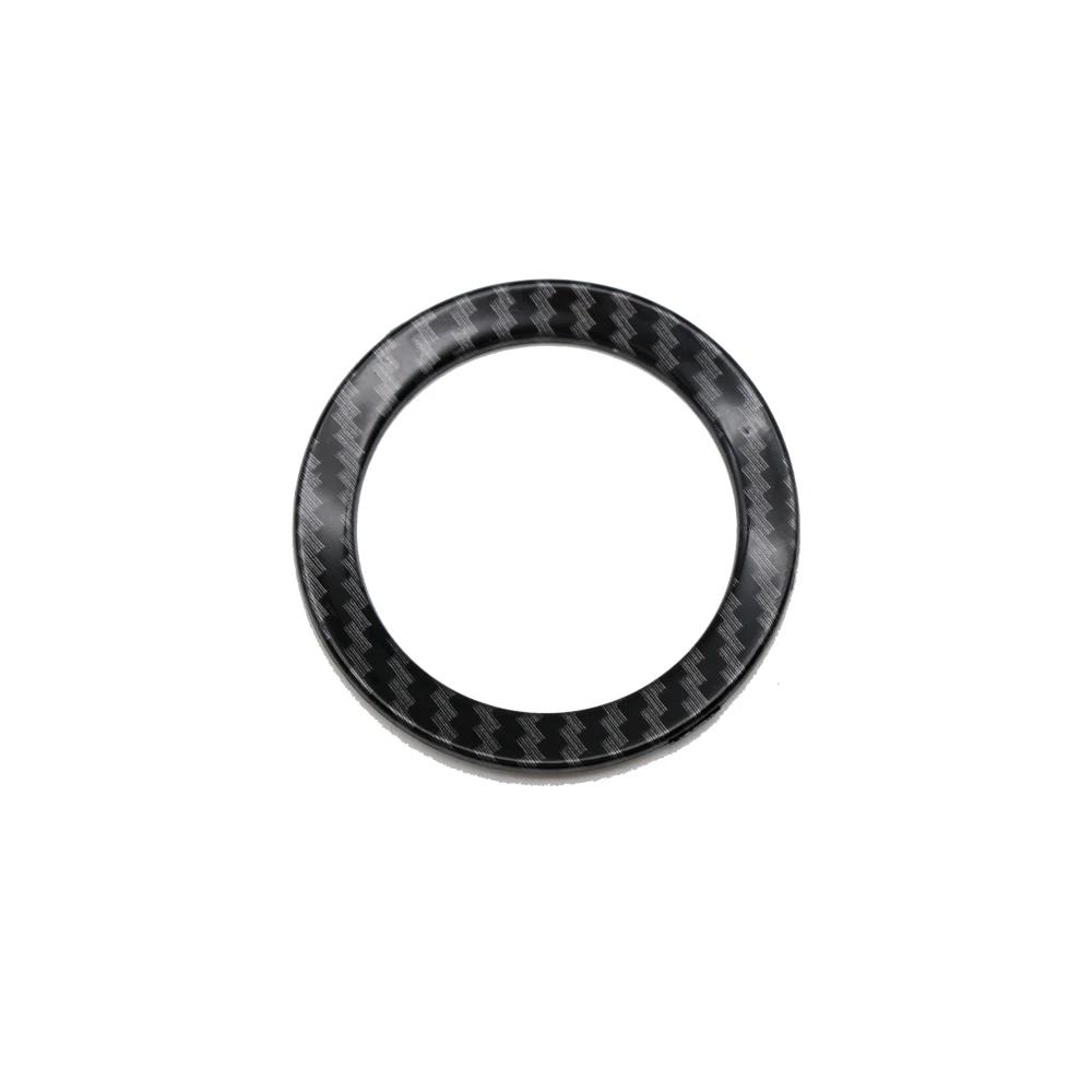 NADH5 Car Steering Wheel Badge Emblem Sticker Auto Interior Accessories For Skoda Yeti Kodiaq Octavia Karoq Kamiq Fabia Rapid Superb