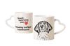 Treeing Walker Coonhound – Cup with a Dog, Adorable Cup with a Heart-shaped Handle |