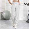 Women's Casual Fashion Sweatpants Color Matching Printed Casual Pants