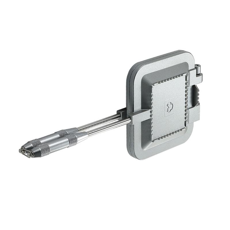 Сковорода для выпечки сэндвичей, переносная сковорода для жарки на открытом воздухе, съемная ручка, противень для гриля, двухсторонний поднос для завтрака, прочный