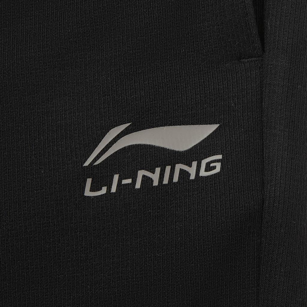 Li Ning Спортивный образ жизни Серия Логотип Вышивка Вязаные спортивные брюки Женские брюки AKLW258-3