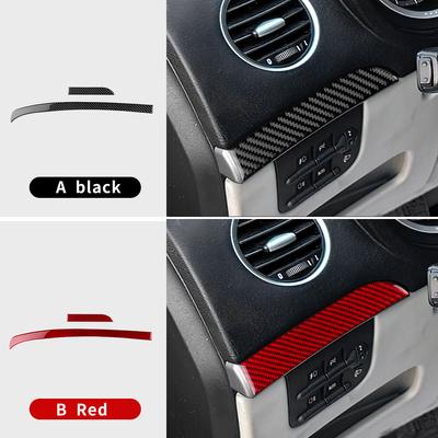 Для Alfa Romeo 159 2005-2017 2018 2019 2020 2021 2022 2023 Настоящая мягкая карбоновая наклейка Полоса для водителя и переднего пассажира Автомобильные аксессуары