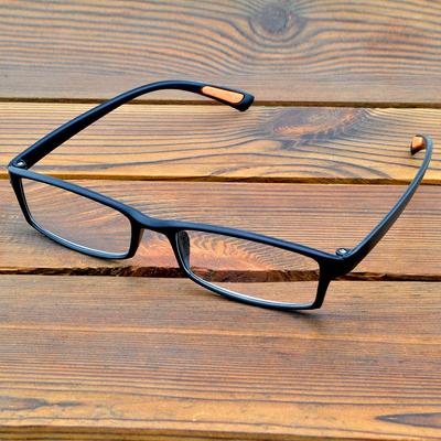 Противоусталостные линзы TR90 с прямоугольной черной оправой во всю оправу, очки для чтения от +0,75 до +4