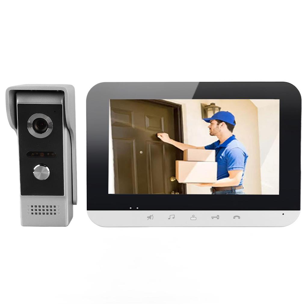 Door Video Intercom System Smart Visual Doorbell Door Phone for Villa House Office Apartment