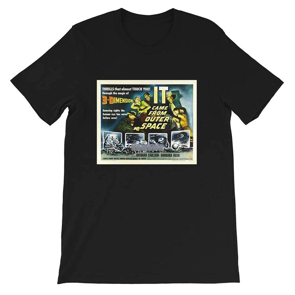 Vintage it Comes from The sci-fi Movie of Outer Space Alien Scary Horror Graphics Gift Unisex's Unisex WoUnisex Girls Unisex T-Shirt