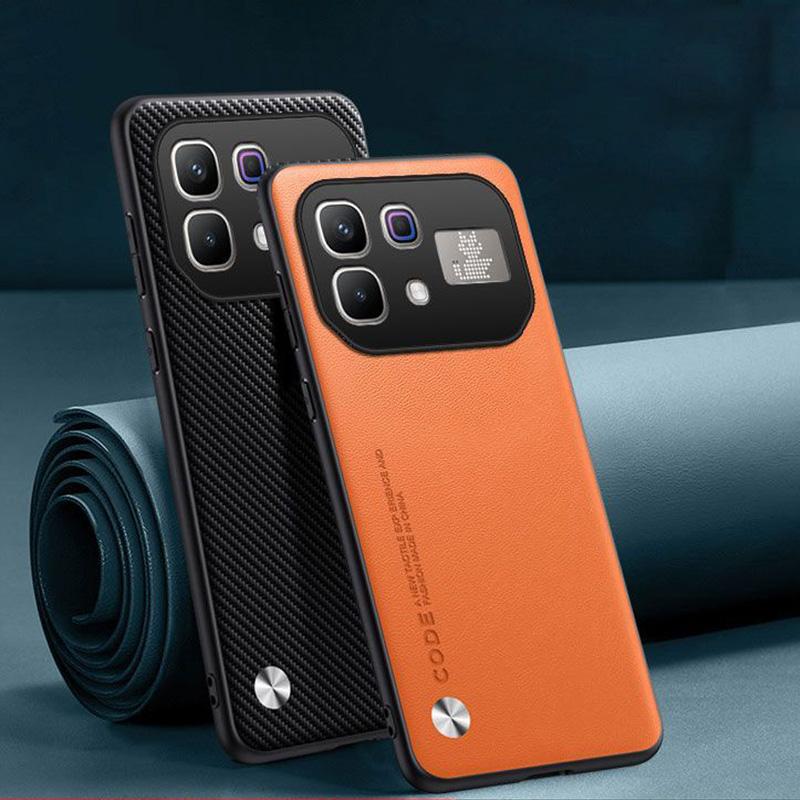 Чехол из ПУ кожи для Infinix Note 60 Pro 5G Задняя крышка Силиконовая Полная защита камеры Чехол для телефона для Infinix Note60 5G Coque