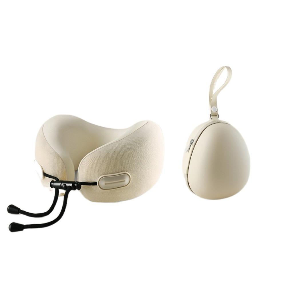 Эргономичная U-образная подушка для путешествий с эффектом памяти и сумкой для хранения, подушка для сна в офисе, мягкая и удобная подушка для шеи, для путешествий