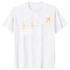 Airplane Pilot Heartbeat Aviation EKG Plane Aircraft T-shirts Men Fashion Casual Tshirt Loose Oversized Streetwear T Shirt