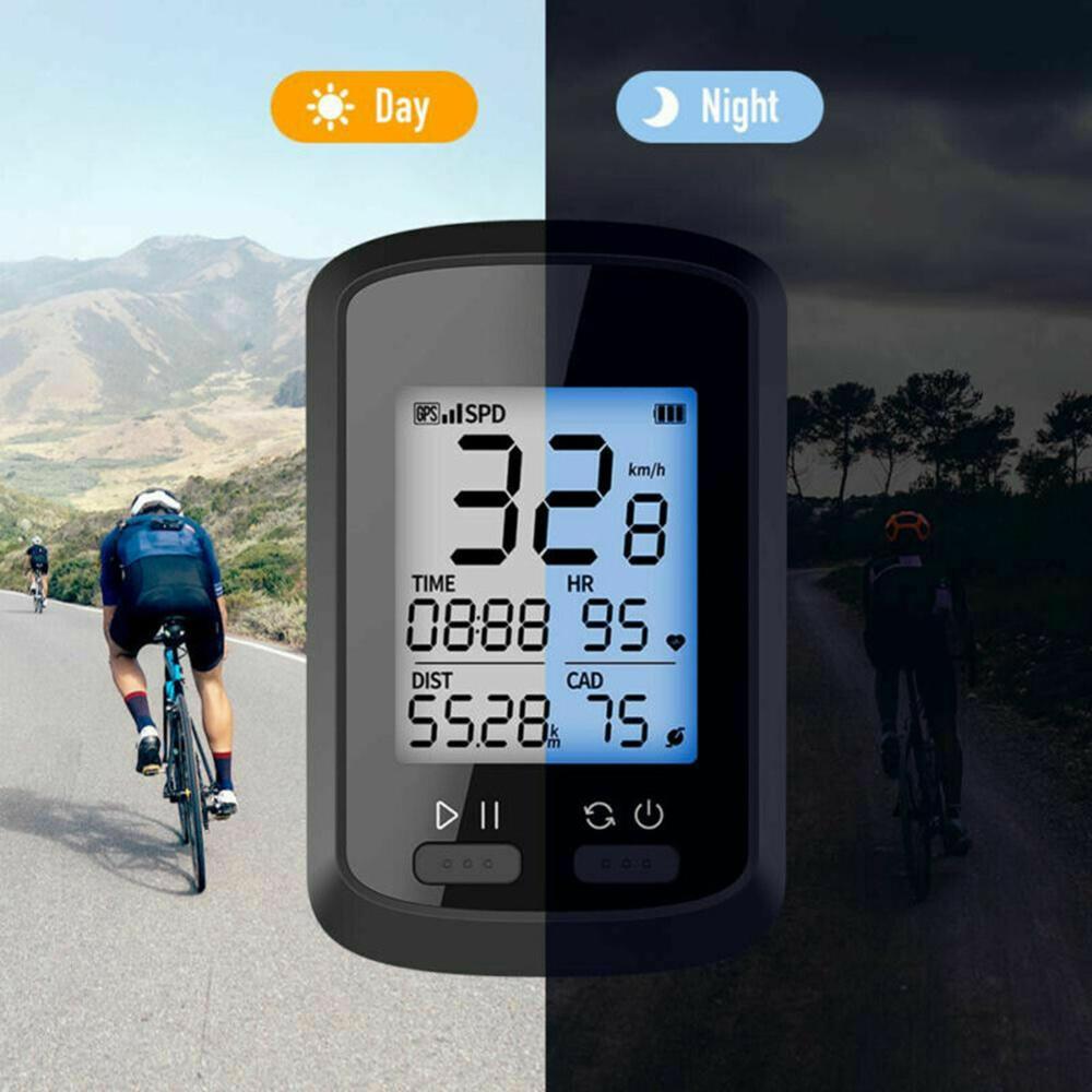 Xoss G+ GPS Велосипедный Компьютер Секундомер LCD Дисплей Водонепроницаемый IPX7
