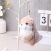 Cute Otters Plush Pendant Keychain Backpack Keyrings Pendant For Kid Boy Girl Women Men Hanging Doll Pendant Pp Cotton