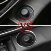 Car Side Rearview Mirror Adjust Knob Panel Ring Circle Sticker for Chevrolet Cruze Hatchback Sedan 2009 - 2014 ABS Accessories