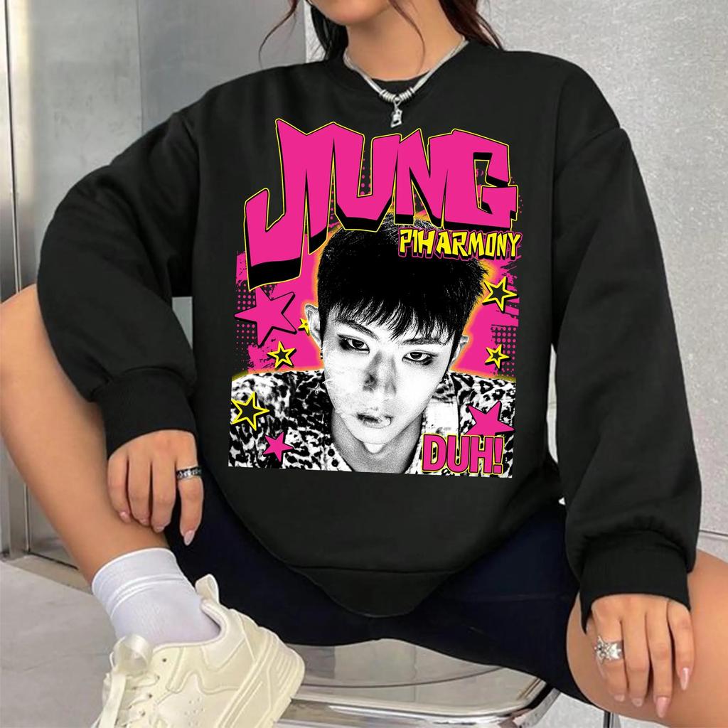 Ретро Jiung P1harmony Kpop Футболка P1harmony Duh Футболка тура P1harmony Utop1a P1harmony Грустная песня Teetheo Jiung Intak Soul