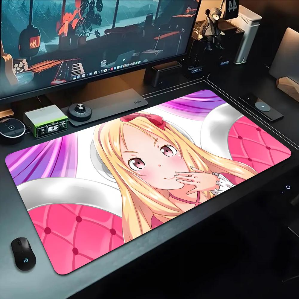 Yamada elf Коврик для мыши 500X1000 мм Большой игровой коврик для мыши Геймерский XL Резиновый Отаку Подставка под клавиатуру Настольный коврик для ноутбука