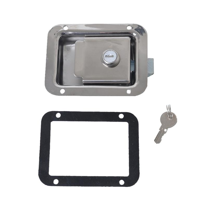 RV Travel Trailer Boat Lock Entrance Door Toolbox Latch Stainless Steel