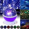 Moon Sky Romantic Night Light LED Rotating Projector Starry Sky Night Lamp Romantic Projection Light