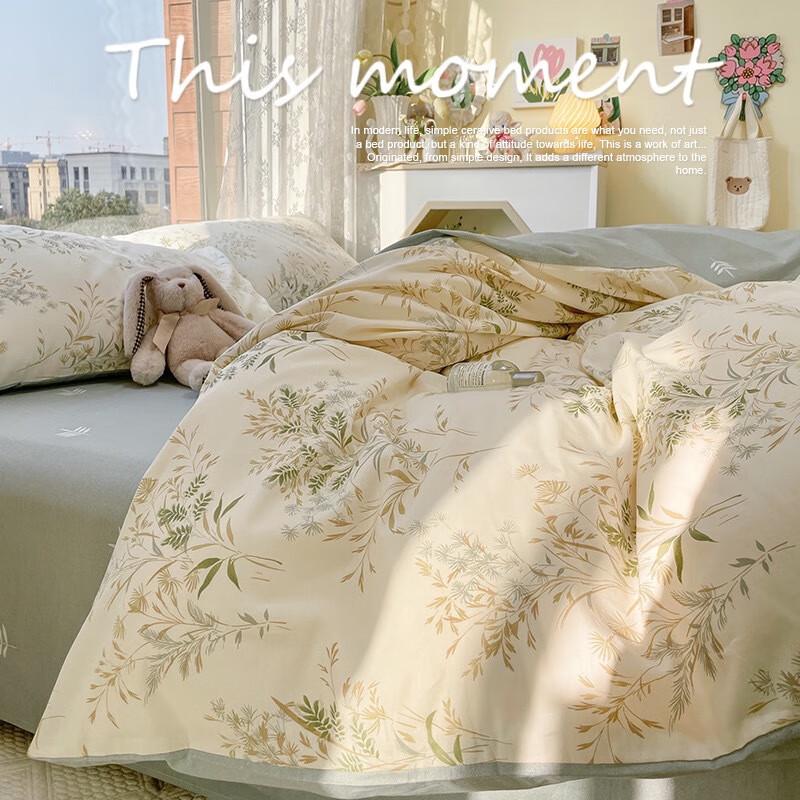 Постельное белье Lilang Green Mood, 4 предмета
