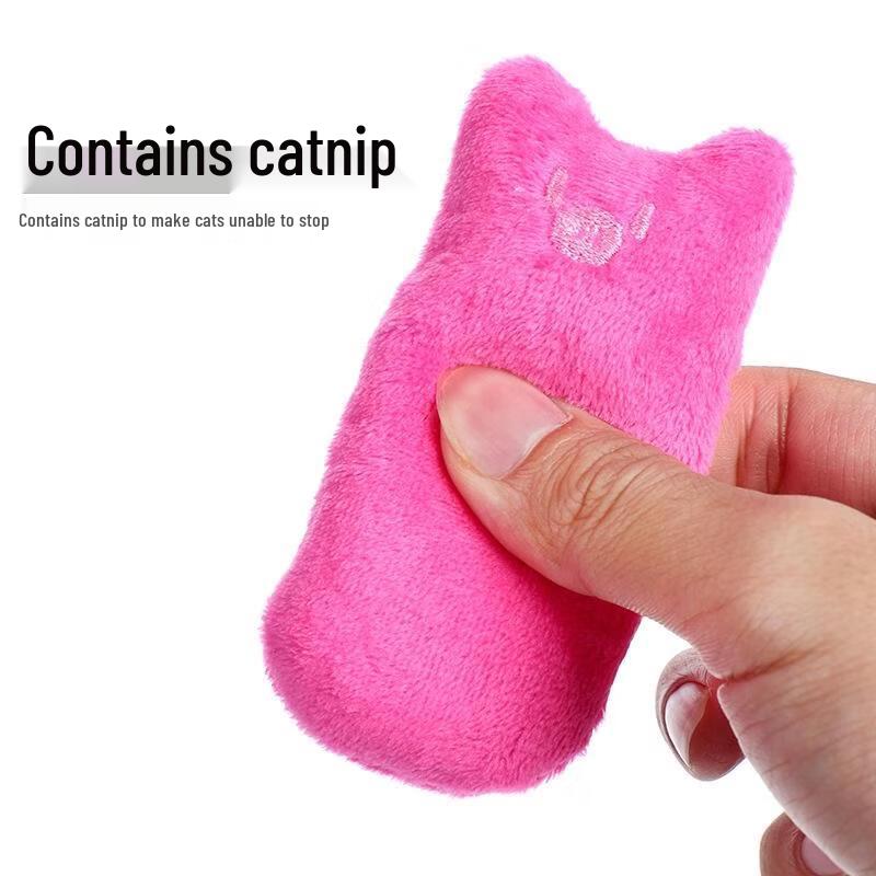 Junchu Catnip Plush Thumb Cat Toy