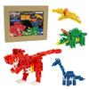 LiVELOCK Мир динозавров, образовательный набор из 358 деталей, включающий 7 популярных динозавров.