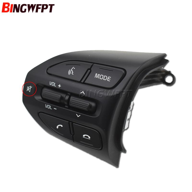 For KIA K2 RIO 2017 2018 Car Multi Function Steering Wheel Audio Volume Music Buttons
