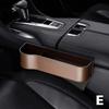 Car Storage Box Organizer Universal Car Seat Slit Pocket Catcher Organizer Central Control Slot Box Card Phone Key Pocket