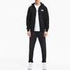 Puma Avenir Logo Casual Sports Hooded Jacket Мужская Верхняя одежда Черный 599334-01