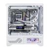 Корпус Valkyrie VK03 ATX Белый - 6,2-дюймовый сенсорный экран, Панорамный вид на море, Прозрачная боковая панель, 360° Водяное охлаждение