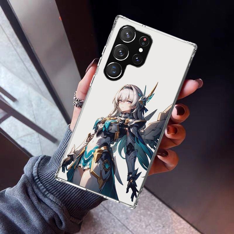 Honkai Star Rail Firefly Phone Case For Samsung Galaxy S26 S25 Edge S24 S23 Ultra S22 Plus S21 S20 FE Soft TPU Back Cover Funda